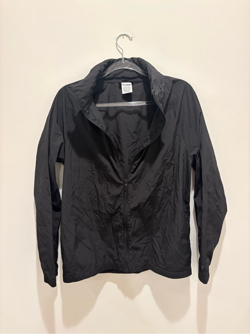 PINK Victoria's Secret Black Women's rain Zip Jacket